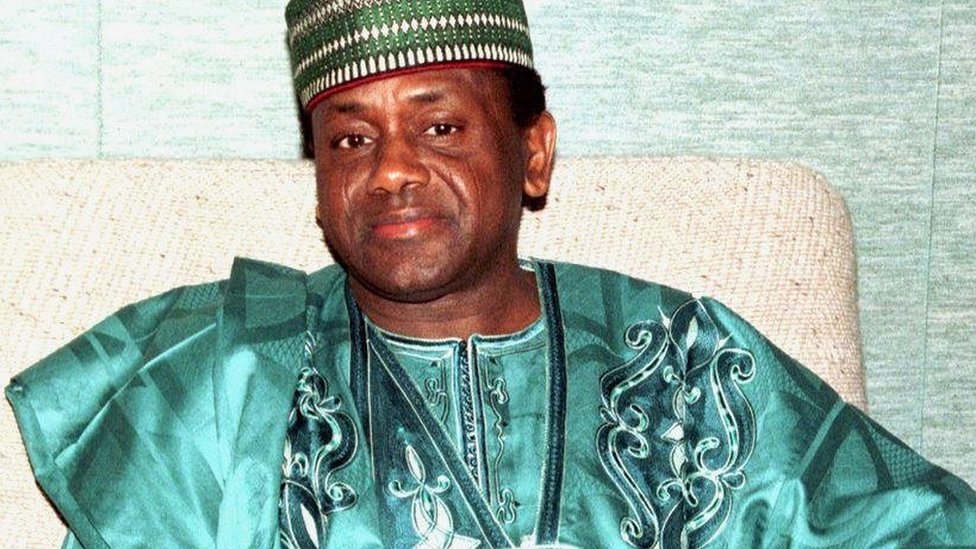 Sani Abacha, expresidente de Nigeria.