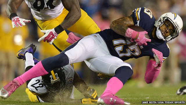 NFL players have been customising their uniforms to support causes