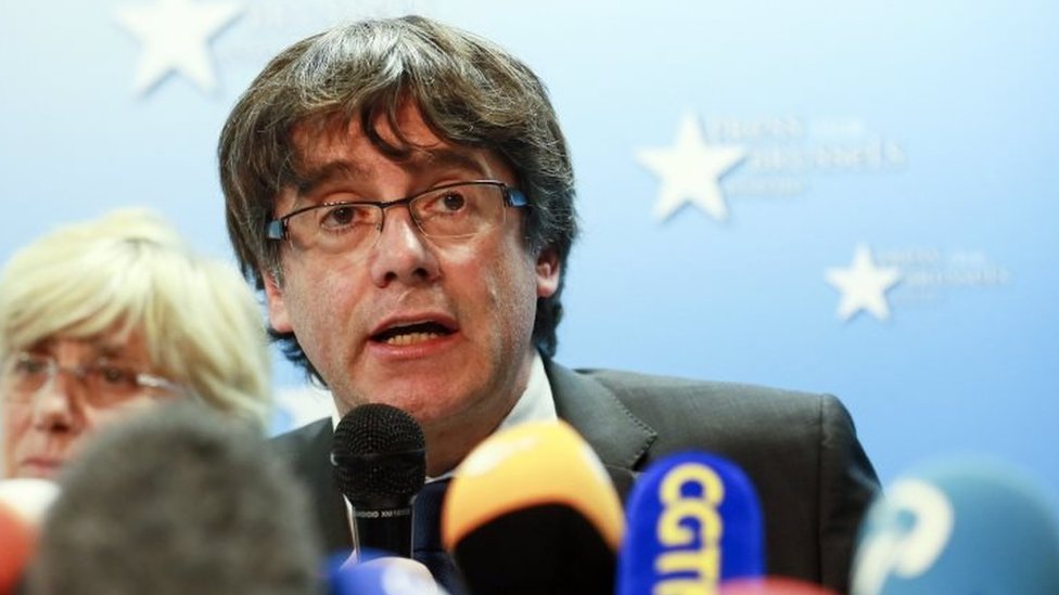 El exlíder catalán, Carles Puigdemont, se encuentra en Bélgica, aunque niega que vaya a solicitar el asilo político. Carles Puigdemont