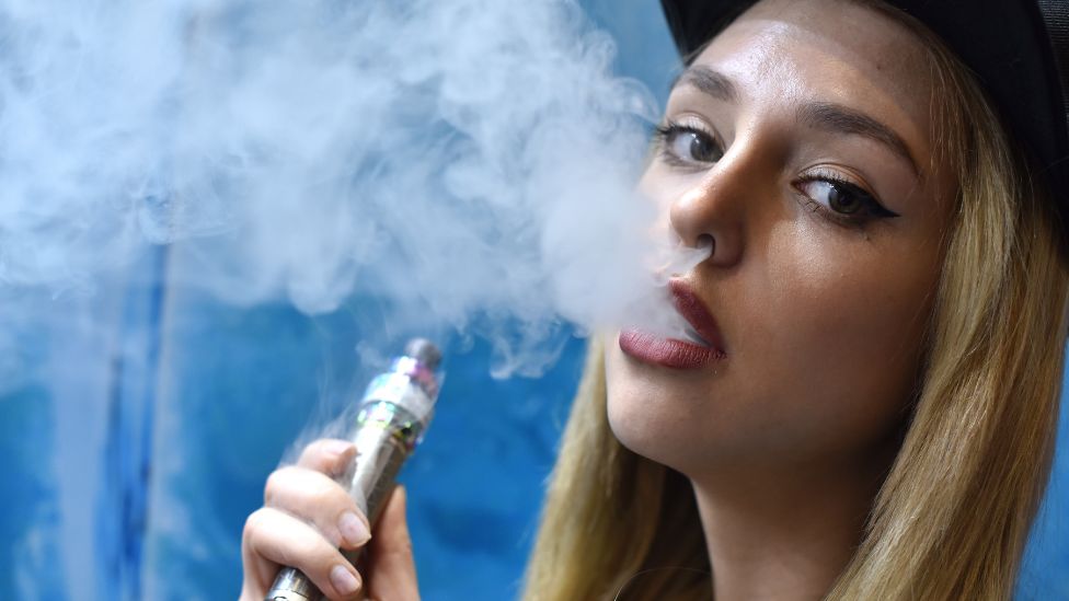 Massive increase in young Scots vaping MSPs told BBC News