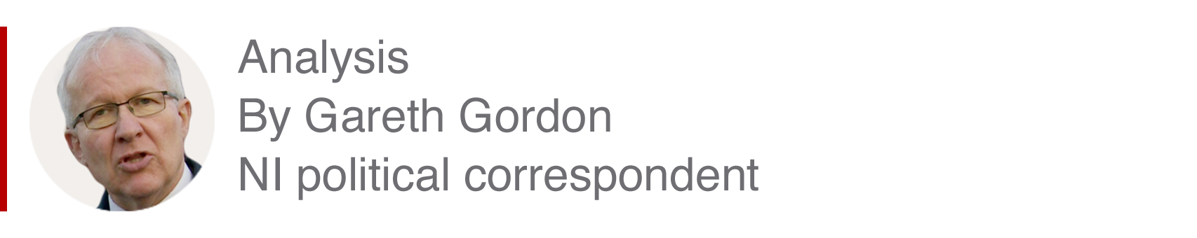 Аналитическая коробка Гарета Гордона, политического корреспондента NI