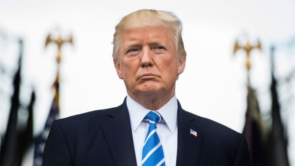 Donald Trump afirma que Estados Unidos no descarta la opción militar en  Venezuela - BBC News Mundo