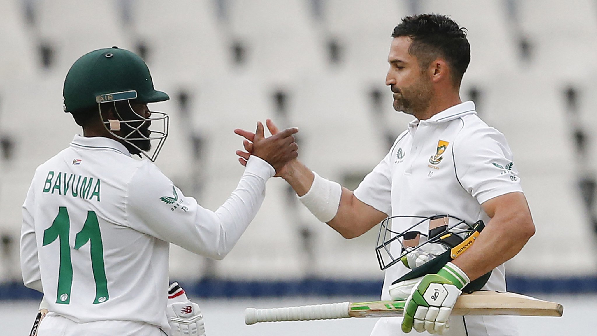 South Africa v India: Dean Elgar leads Proteas to victory in tense chase in Johannesburg