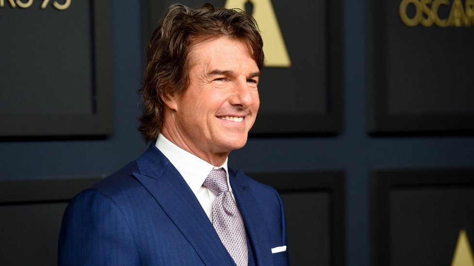 Tom Cruise at the 95th Oscars Nominees Luncheon held at The Beverly Hilton on February 13, 2023 in Beverly Hills, California.