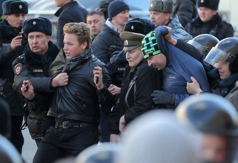 Москва протести