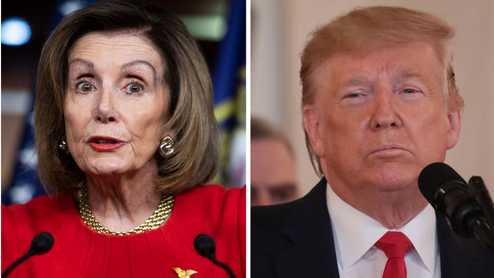 Pelosi ve Trump