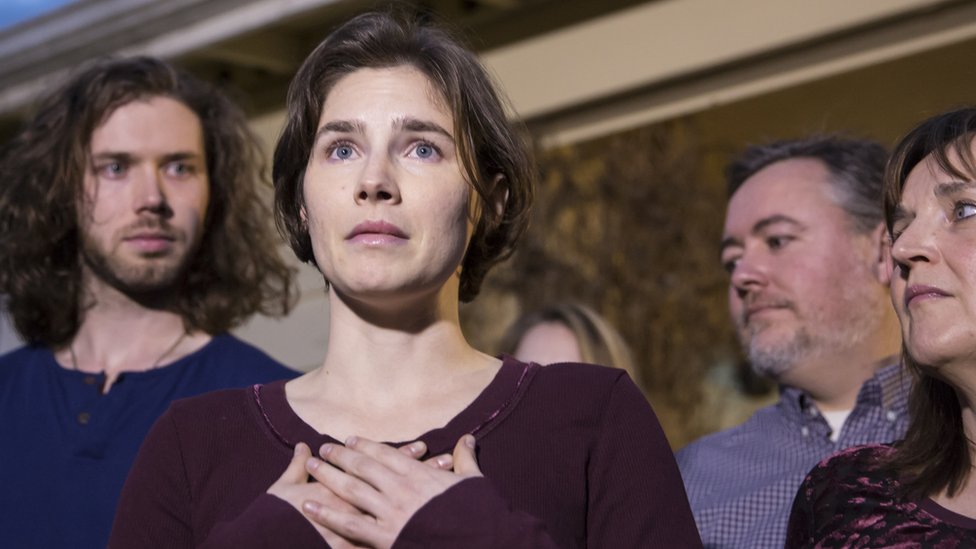 Amanda Knox To Return To Italy For First Time Since Prison Release Bbc News