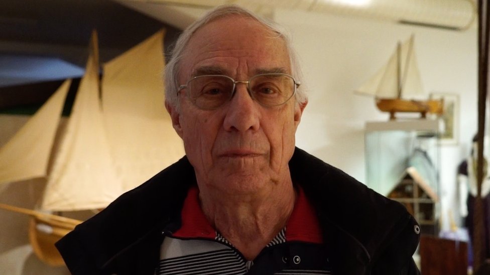 Olaf Ohlsen tenía 11 años cuando sucedió la explosión. Olaf Ohlsen