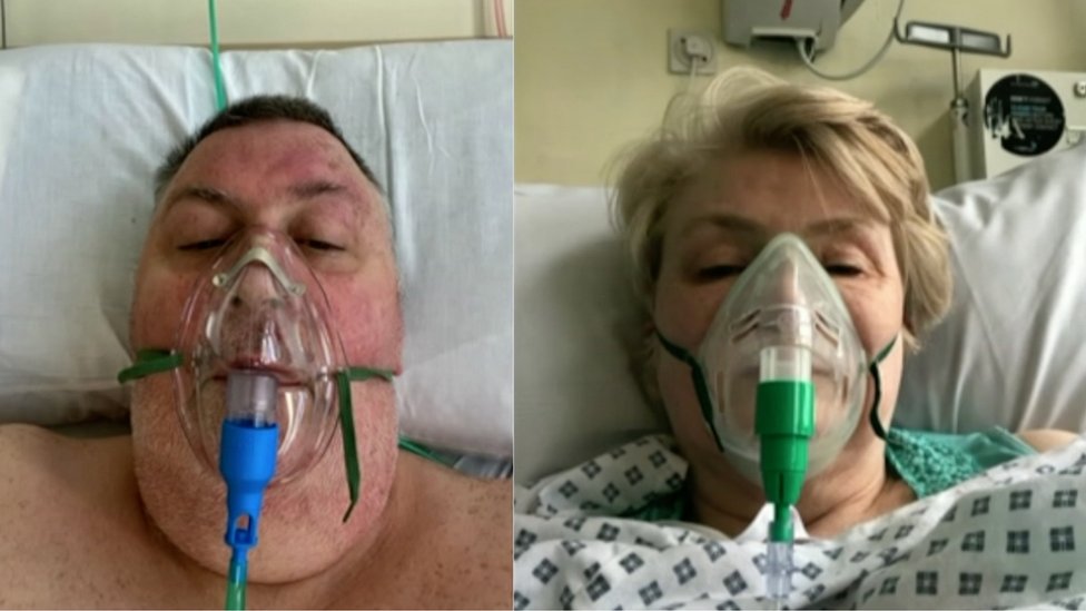 Covid 19 Sunderland Couple Spent Wedding Anniversary In Hospital Bbc News