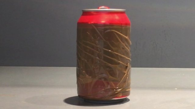 An aluminium can