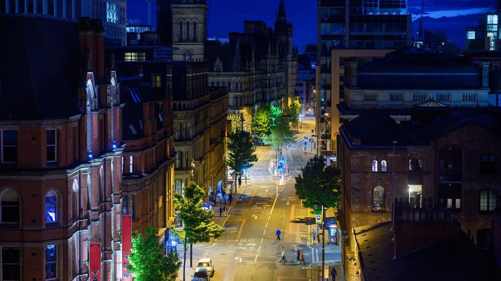 View of Princess Street, Manchester