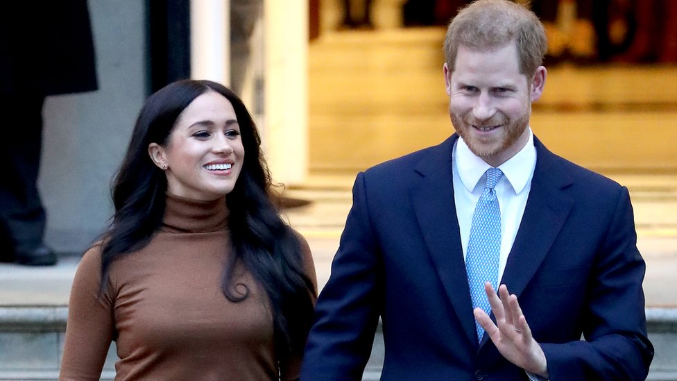 Príncipe Harry y Meghan.