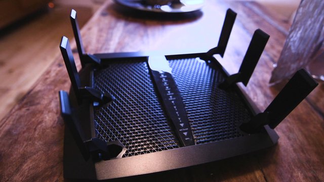 A wi-fi router