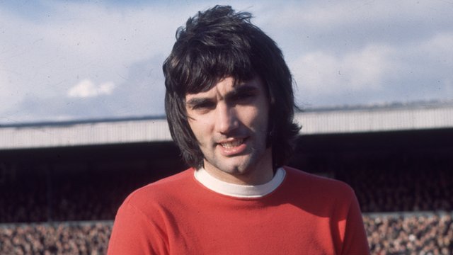 George Best played for Manchester United between 1963 and 1974