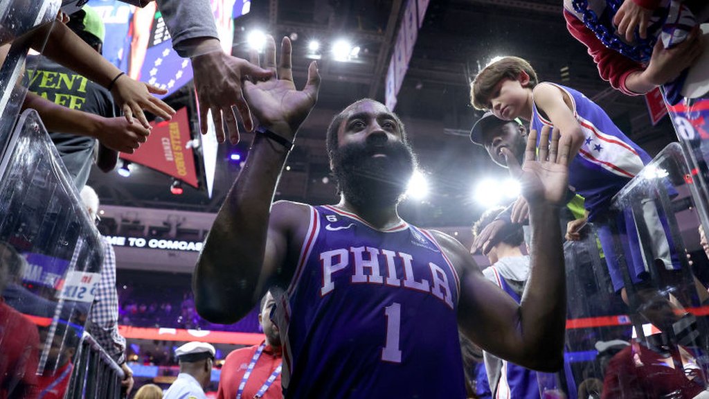 NBA: James Harden stars as Philadelphia 76ers level series with Boston Celtics