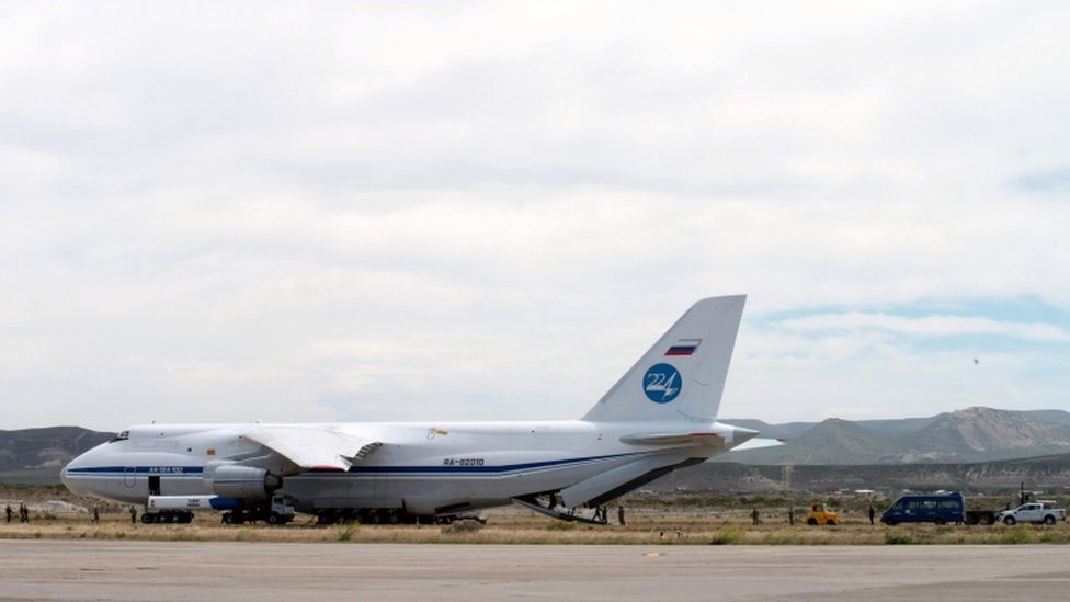 El Antonov es considerado el avión más grande del mundo. El Antonov