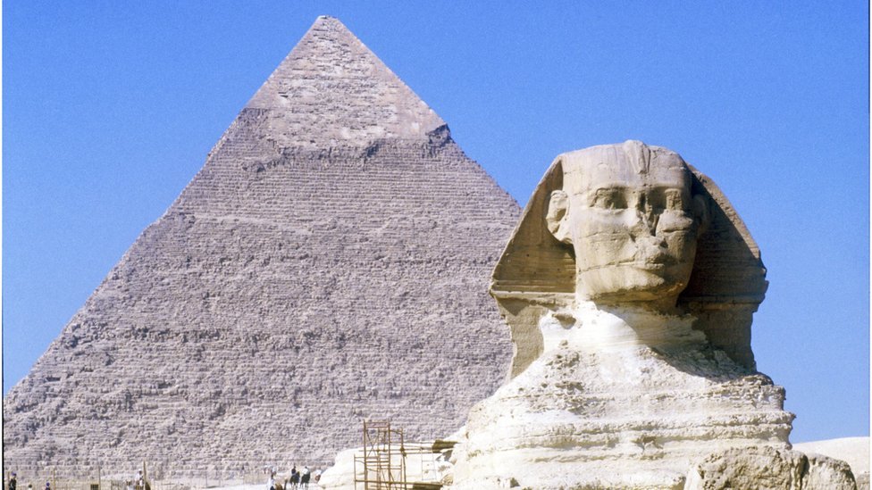 Esfinge de Giza.