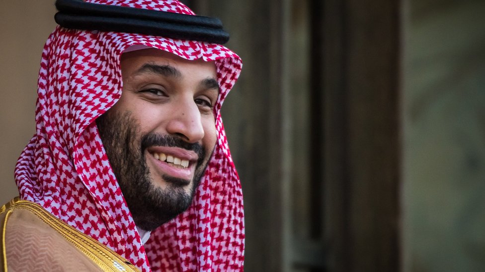 Pangeran Mohammed bin Salman di Paris (28 Juli 2022).