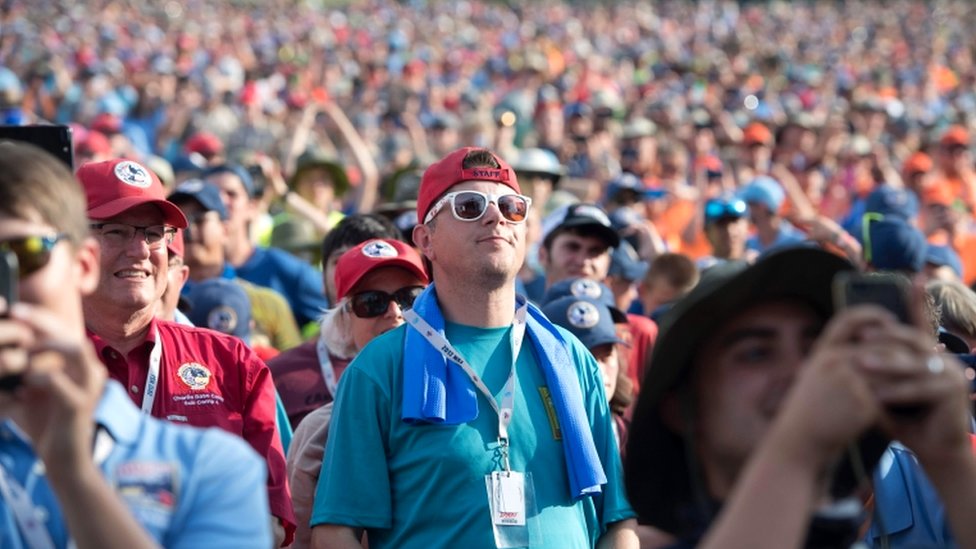 Trump Boy Scout Jamboree Speech Angers Parents Bbc News