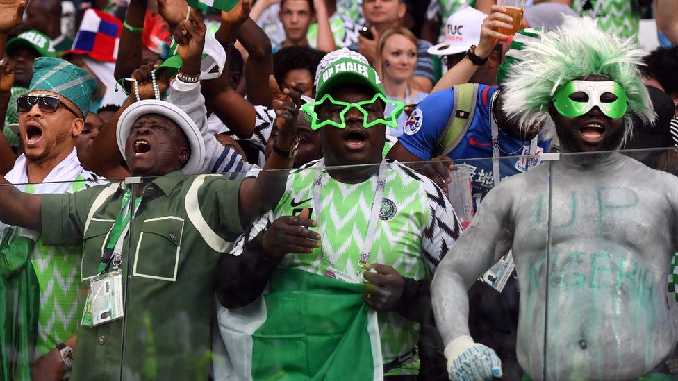 Fans de Nigeria