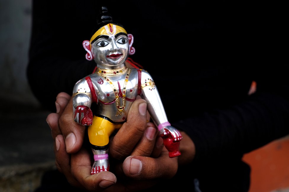 Infant Ram in Ayodhya