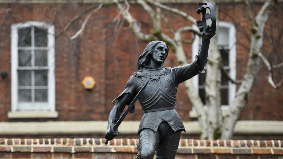 Статуя короля Ричарда III