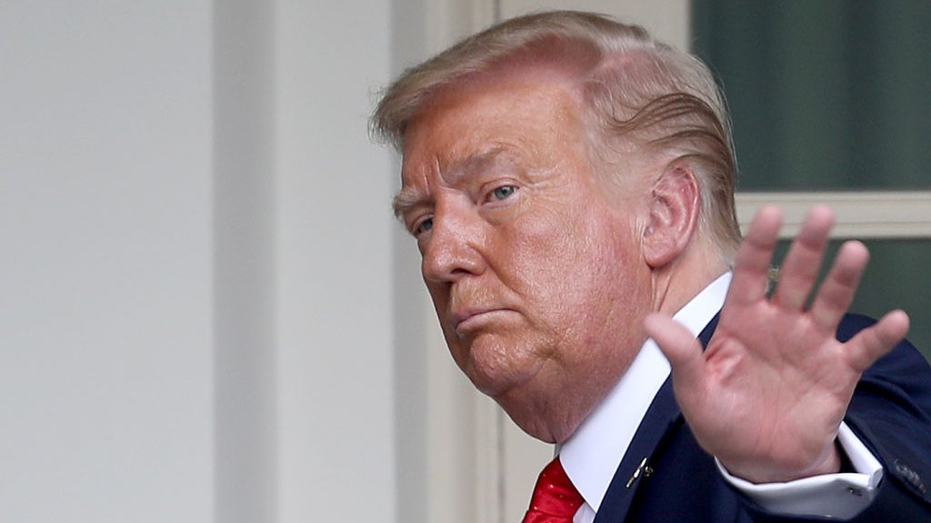 الرئيس الأمريكي دونالد ترامب
