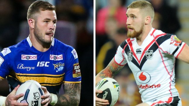 Zak Hardaker and Sam Tomkins