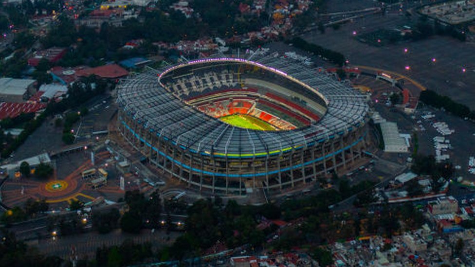 El Estadio Azteca