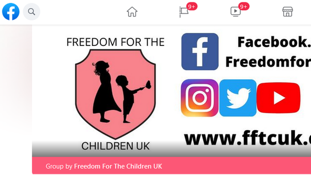 Страница "Свобода детям в Великобритании" на Facebook