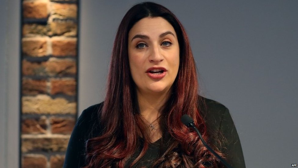 Luciana Berger announcing her resignation from Labour in February 2019
