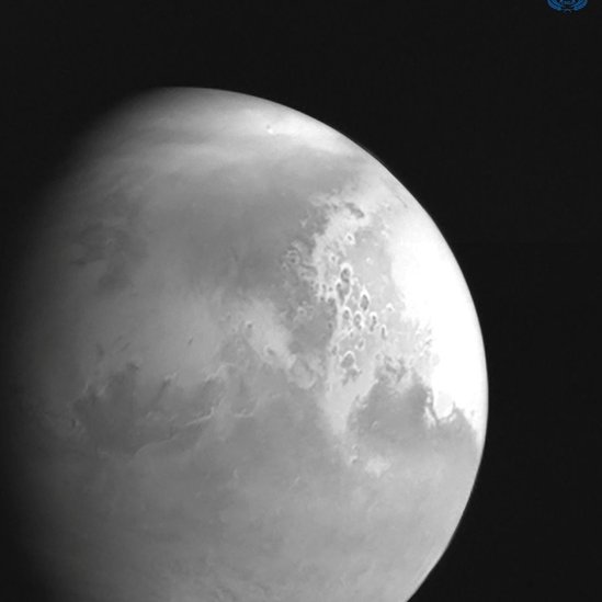 Tianven-1'den gelen ilk fotoğraf siyah beyazdı