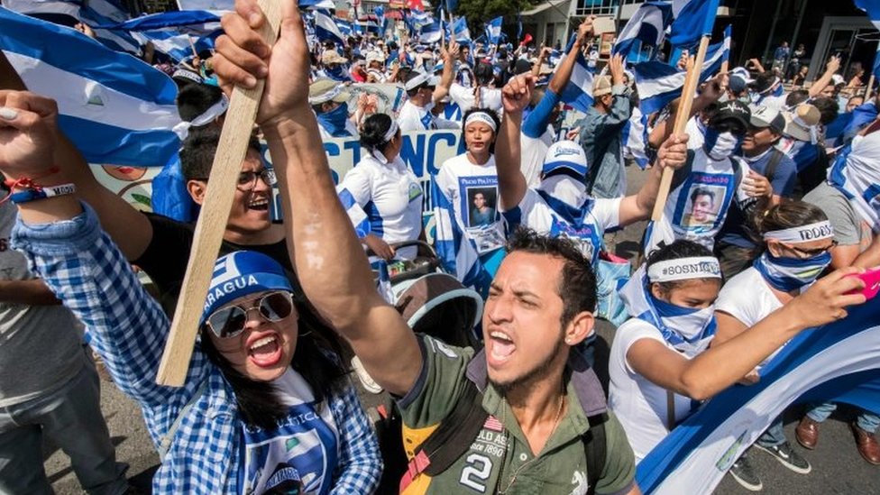 Protestas en Nicaragua