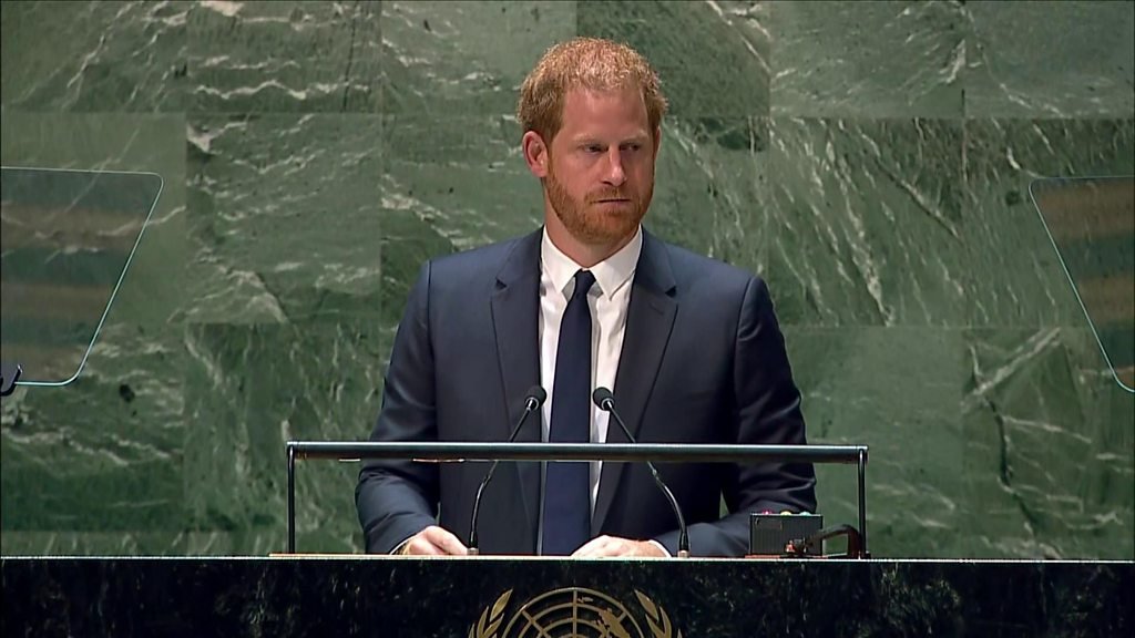 Prince Harry says democracy under 'global assault'