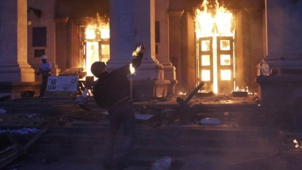 Enfrentamientos en Odesa, 2014