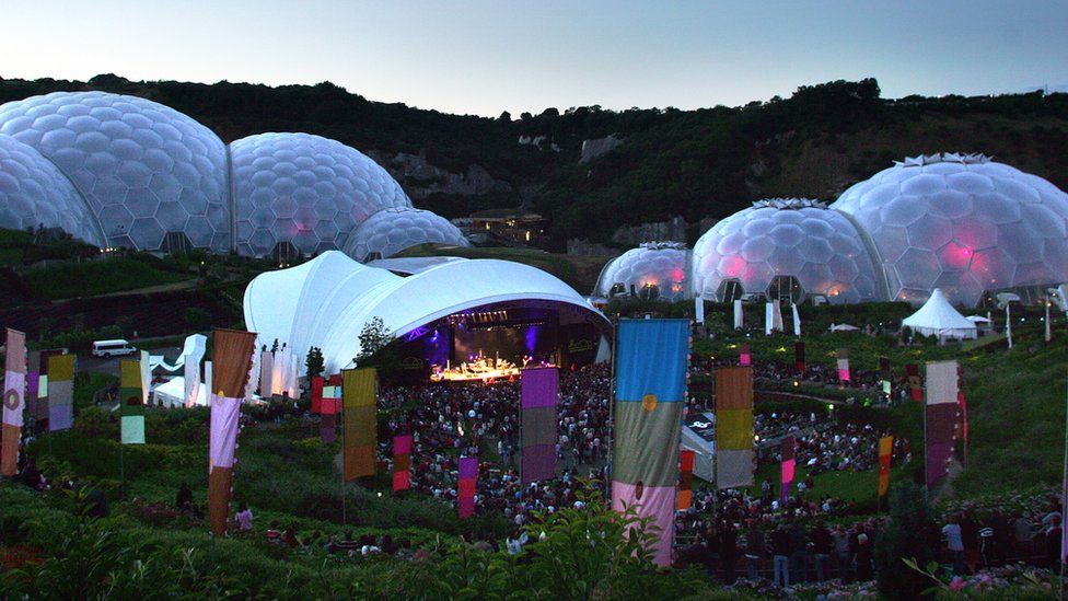 Coronavirus Eden Project concerts postponed BBC News