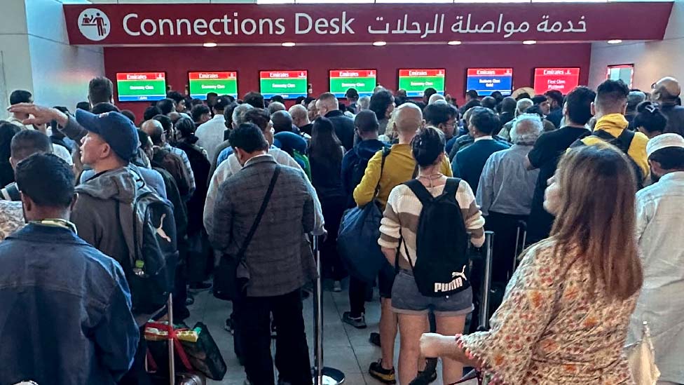Dubai airport slowly re-opening as UAE rainfall persists