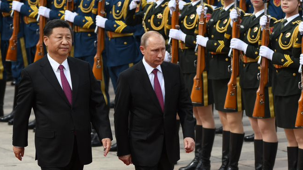 Çin Devlet Başkanı Xi Jinping ve Rus meslektaşı Vladimir Putin