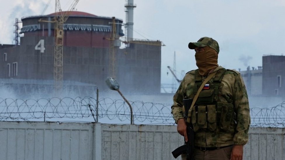俄羅斯軍隊控制著歐洲最大的扎波羅熱核電站。