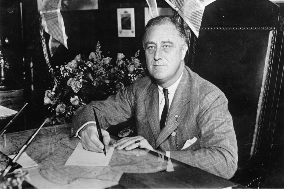 Franklin D. Roosevelt en 1932
