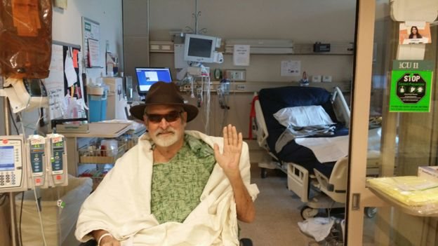 Tom Patterson hastanede tedavi görürken
