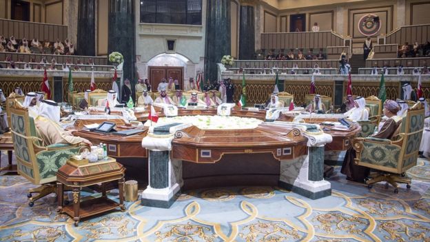 القمة الخليجية بدون قطر