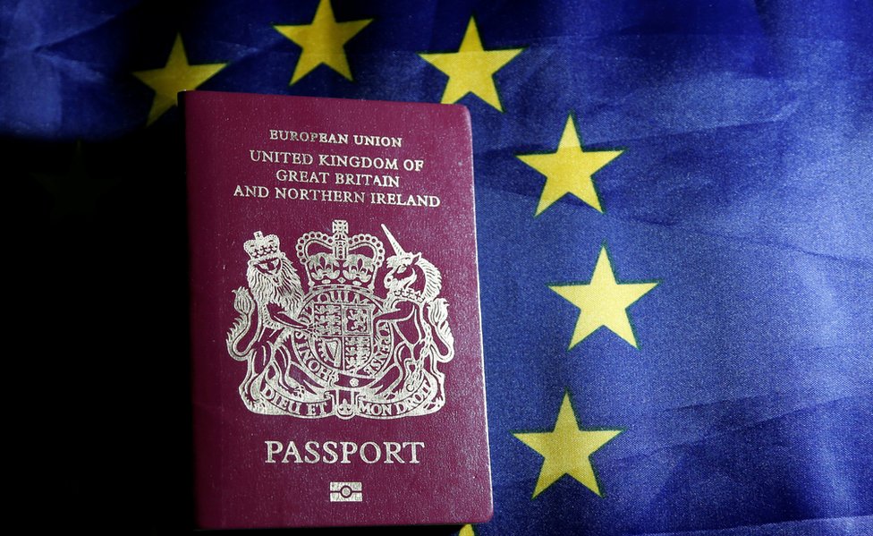 Brexit New Move To Keep EU Citizenship For UK Nationals BBC News    102583596 Britpportreut2016 