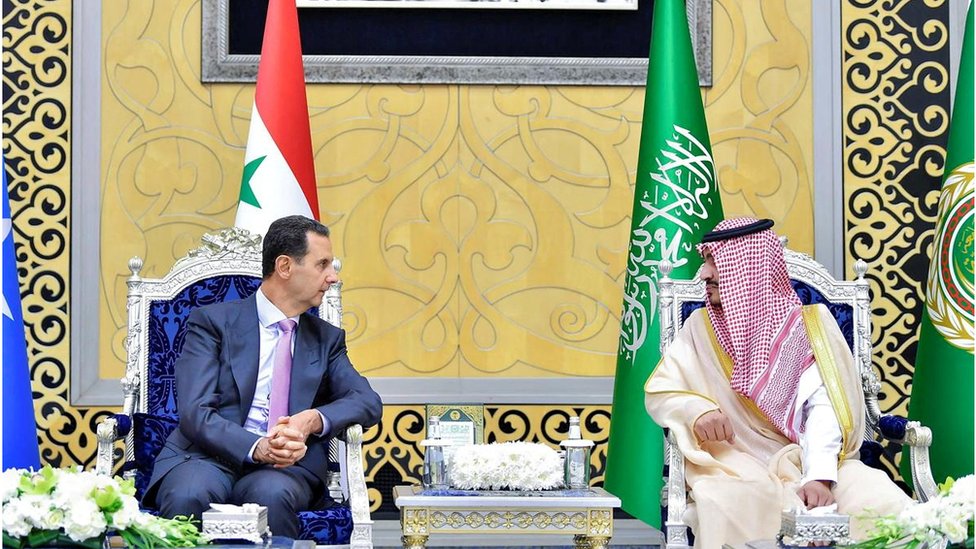 الرئيس السوري بشار الأسد يصل مدينة جدة السعودية