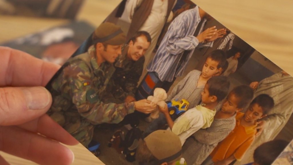 Afghanistan: Orphan's reunion with British soldier after 19 years