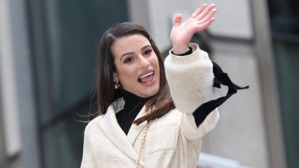 Lea Michele Glee star apologises for any pain caused BBC News