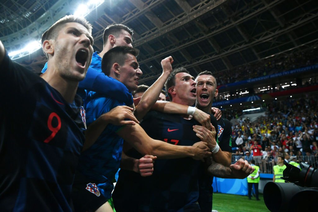 Croacia no sintió el desgaste de haber disputado tres prórrogas para clasificar a la primera final de su historia.
