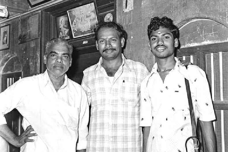 Ravindram sa svojim ocem