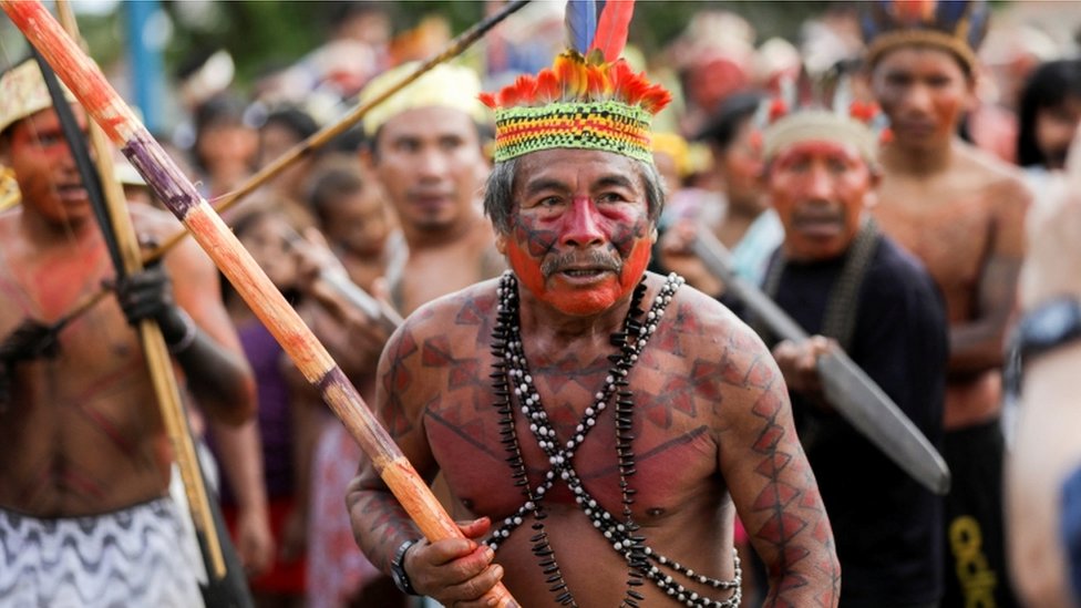 Una tribu indígena del Amazonas brasilero