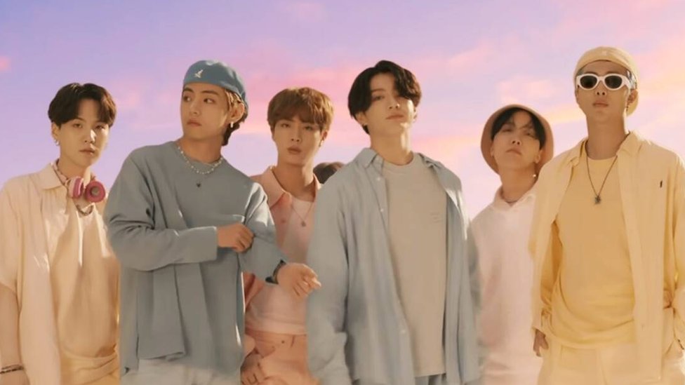 Bts break youtube record with dynamite video cbbc newsround